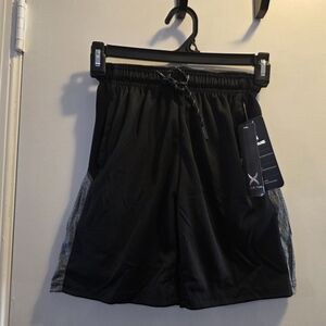 Game Time Kids Black and Gray Shorts